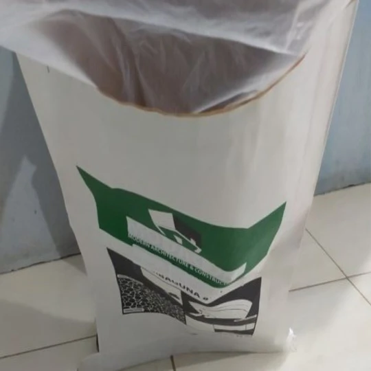 Karung Kertas tipe Jahit White kraft paper sack kraft