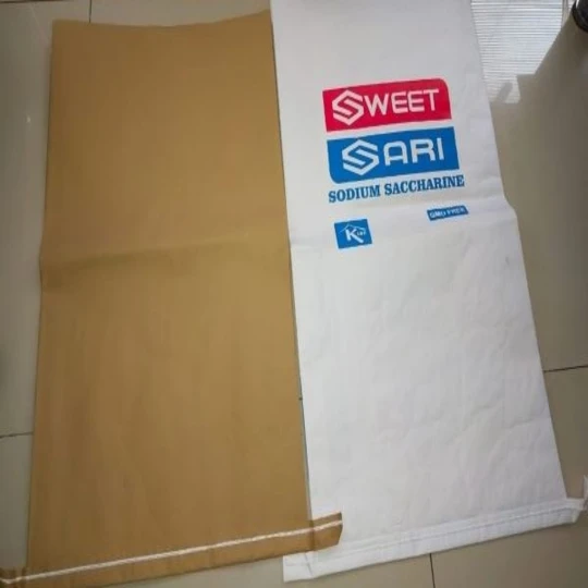 Karung Kertas tipe jahit Laminasi Woven PE atau PP