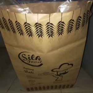 manfaat paper sack, Karung Kertas tipe jahit dengan brown kraft paper sack