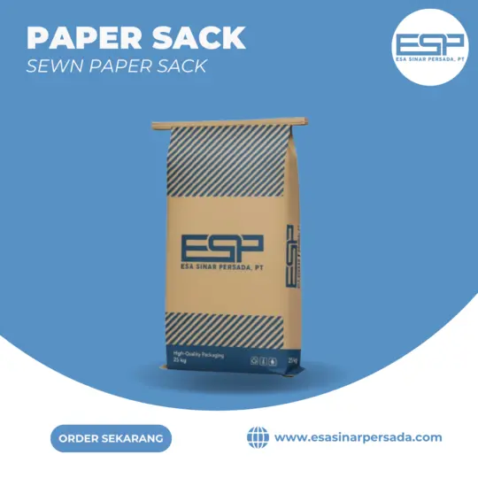 Sewn Paper Sack - Karung Kertas Tipe Jahit